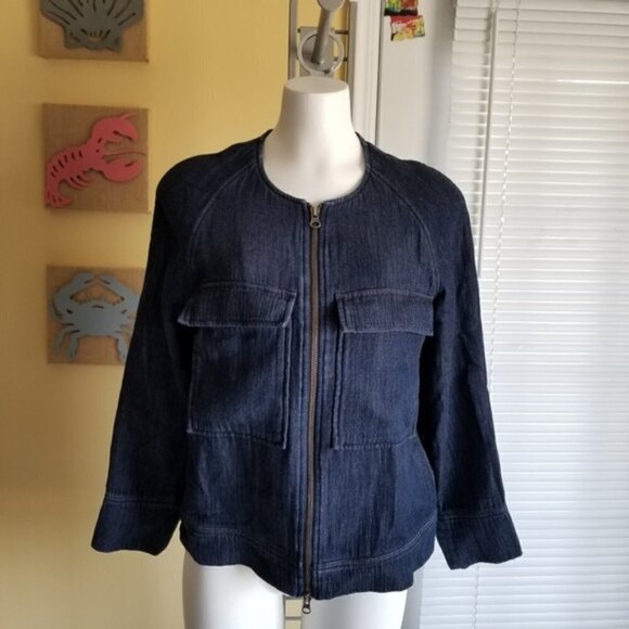 J. Crew Cotton Jacket (S) - Picture 1 of 4